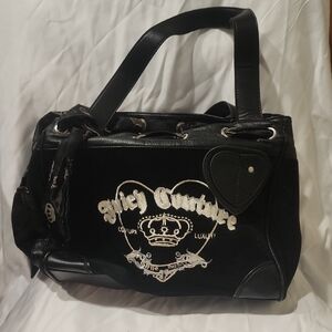Vintage Y2K Juicy Couture Black Daydreamer Bag